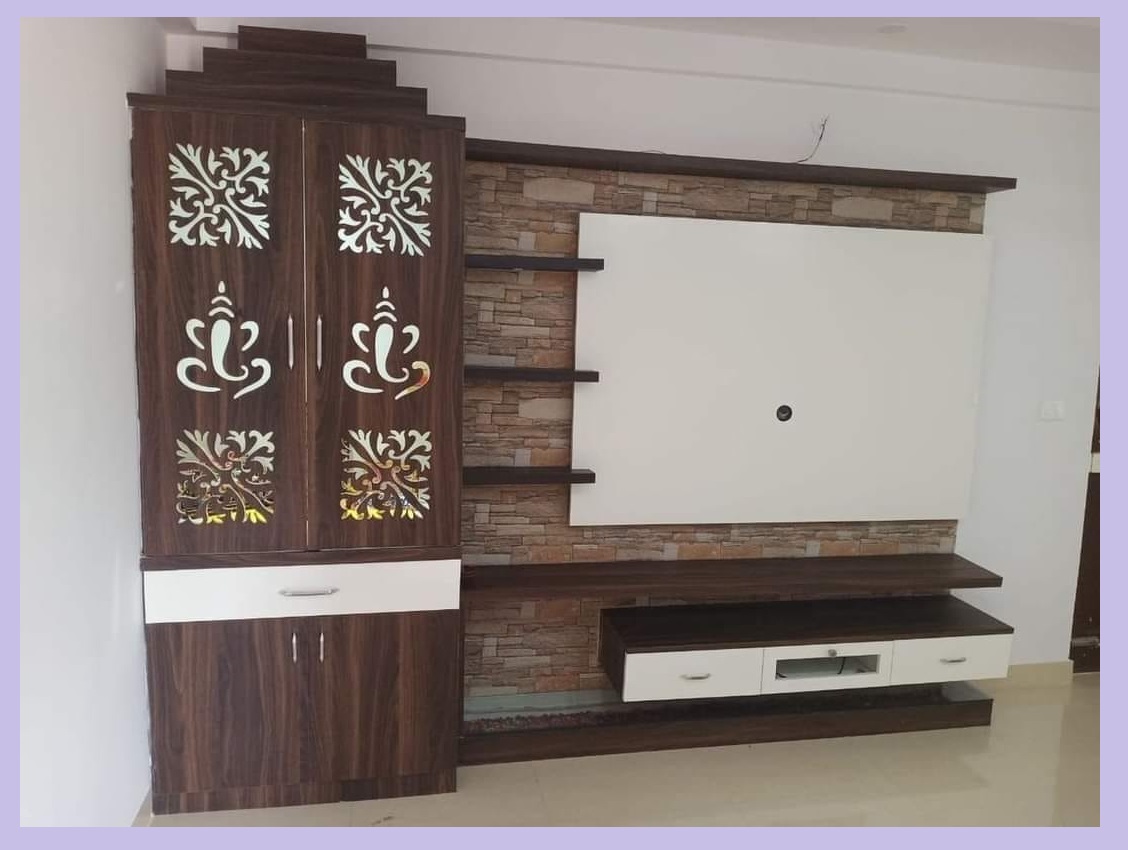 Pooja TV Cupboards